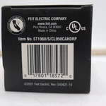 Feit Dimmable Led Bulb Daylight Glass Spiral Filament ST19 500LM 60W. Fixed Price $5.58.