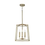 Capital 537641AD Thea Pendant, 4-LIGHT 240 Total Watts, Aged Brass. Fixed Price $125.00.