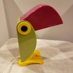 Vintage Modern 1999 Dayton Hudson Toucan Adjustable Desk Lamp Light Parrot. Fixed Price $250.98.