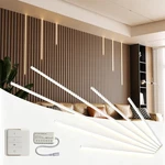 Dimmable Led Wall Strip Lighting Kit With Remote - 6 Adhesive Panels. Fixed Price $116.99.