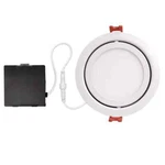 Globe Electric Slimline Swivel 4 In. White Finish Integrated Led Recessed Kit. Fixed Price $34.95.