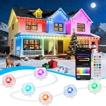 Permanent Outdoor Lights, 100FT Smart Eave With 72 Led IP67 Wat.... Fixed Price $59.99.