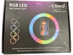 Cshidworld 13" Led Rgb Selfie Ring Light Mini. Fixed Price $36.99.