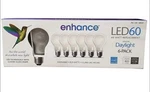 Pack Feit Dimmable Enhance Daylight Bulbs (8.8W =60W) LED60 #1300539. Fixed Price $13.00.