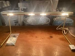 House Of Troy, Slim Line Plug Picture Light, Satin Brass Finish (SL21-51). Fixed Price $175.00.