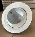 6 Recessed Can White Eyeball Trim For R30 Bulbs.. Fixed Price $20.00.