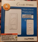 Lutron Caseta Smart Dimmer Switch Remote Kit Wall & Ceiling Lights P-PKG1W-WH-R. Fixed Price $52.99.