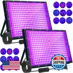 Arckarling 2 Pack 300W 336 Leds Uv Lamp Lights For Glow Party. Fixed Price $95.90.