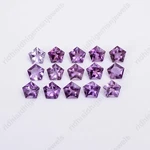 24.5 Ct Amethyst Pentagon Shape Cut Loose Gemstone 15 Pcs Lot For Jewelry. Fixed Price $266.03.