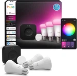 Philips Hue Smart Lighting Starter Kit: Hub, 3 Color Bulbs & Button. Fixed Price $366.99.