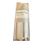 Nip Privacy Film Glass Cling - Bamboo Brewster Home Fashions 4 Windows 17.5X78.7. Fixed Price $13.99.