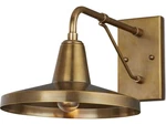 Currey & Company 5000-0055 Mariner 1 Light Outdoor Wall Sconce Antique Brass. Fixed Price $449.00.