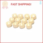 Elander Led Tea Lights Flameless Candle With Timer, 6 Hours On 18 Off,. Fixed Price $19.28.