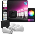Philips Hue Starter Kit: Bridge Pro + 4 A19 E26 Smart Bulbs, White & Color Ambia. Fixed Price $181.50.