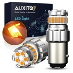 2* Led Auxito 1157NA 2357 Amber 2057 3000K Turn Signal Light Bulb 7528. Fixed Price $12.34.