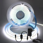 16.4FT/5M Cob Led Strip Light, Cold White 6000K Cuttable Tape Lights, 8MM.... Fixed Price $31.45.
