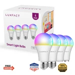 Luxfact Alexa Light Bulbs 130W Equivalent Smart Works With Rgb. Fixed Price $51.44.
