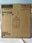 Tux 4 12 Inch Black Tie Foyer Ceiling New Box Capital Lightin. Fixed Price $371.25.