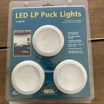 Led 3 Puck Set Complete From Nsl Lighting. Fixed Price $55.00.