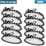 10 Pack 300W Ufo Led High Bay Industrial Warehouse Commercial Lights 5000K. Fixed Price $224.40.