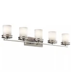 Kichler 5085 Hendrik Light 43"W Vanity Bathroom Fixture - Nickel New. Fixed Price $169.00.