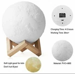Moon Lamp, Magicfly 3D Printing Light, Dimmable With Tap Control - 5.9". Fixed Price $16.88.