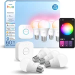 Essential Starter Kit: Bridge + 4 E26 Smart Bulbs,white & Color Ambian. Fixed Price $187.99.