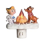 Roman 49111 - 4.5" Rudolph, Hermey The Dentist, And Spotted Elephant Chri.... Fixed Price $29.09.