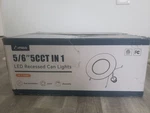 Amico 5/6" 5CCT In 1 Led Recessed Can Lights 36 Pack. Fixed Price $92.49.