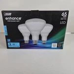 Feit Electric Led Daylight 5000K BR30 Flood Lights 3PK Dimmable. Fixed Price $8.95.