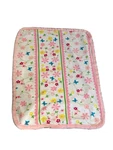 Pink Blue Yellow Flower Butterfly Baby Blanket. Fixed Price $38.95.