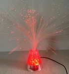 Fiber Optic Color Changing Table Lamp Led Night Light Plug Working. Fixed Price $12.99.