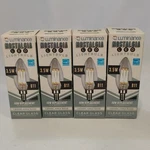 4 Bulbs Luminance B11 Nostalgia Led 3.5 Watts E12 Base Clear Chandelier. Fixed Price $17.99.