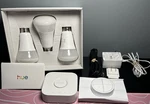 Philips Hue Starter Kit Bridge(regular) Tap Dial Switch 3 Bulb 75W W+c. Fixed Price $159.99.