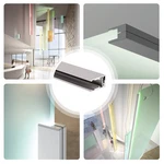 WIRED4SIGNS Led Profile Extrusion Klus KRAV-05IN Edge-lit Glass Panels Aluminum. Fixed Price $54.99.