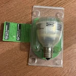 Ikea Sparsam Bulb, Watt, E17 Light, New Old Stock Worn Package, 800.876.69. Fixed Price $24.95.