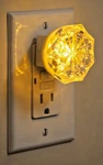 Jewel Nightlight Warm Amber Led Sleeplite Always On Ac Plug In Ge 11291. Fixed Price $17.85.