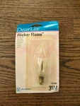 Decor Lite Flicker Flame Bulb, 3W 120V Westinghouse. Fixed Price $7.50.