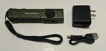 Jetbeam E26 Flashlight Green Rechargeable Resists Water/impact Strobe Laser. Fixed Price $49.00.
