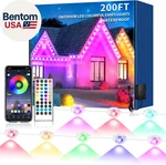 200FT Permanent Outdoor Lights For House,waterproof Smart Rgb Led Eaves. Fixed Price $66.28.