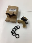 Ipow Solid Brass Body Backyard 2 Way Valve Garden Hose Connector Splitter. Fixed Price $17.64.