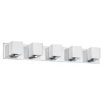 Dainolite V1230-5W Chrome 5-LIGHT 36"W Bathroom Vanity. Fixed Price $284.00.