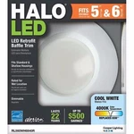 Halo 5 In. And Matte White Recessed Led 80 Cri, 4000K Cool 600 Lumen. Fixed Price $17.23.