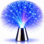 Color Changing Fiber Optic Led Lamp Night Light Bedroom Decor Gift. Fixed Price $8.99.