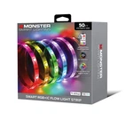 Monster Smart Lighting Indoor Led Strip, Rgbic Multicolor Flow. Fixed Price $69.99.