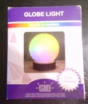 New Globe Light Changing Night Led 7 Rotating Colors. Fixed Price $18.00.