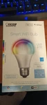 Feit Electric A19 60W 800 Lumens Color Changing/tunable Light Bulb; Barely Used. Fixed Price $5.00.