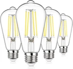 Maxvolador Vintage Led Edison Bulb Dimmable 60W Equivalent 850 Lumens, 6W. Fixed Price $23.99.