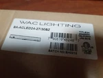 Wac Lighting Duo 24" Dual Color Option Bar, Bronze BA-ACLED24-27-30BZ. Fixed Price $129.99.