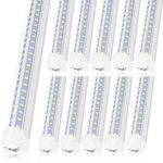 Led Shop Lights 4FT 6500K Pack Aqiquut 7000LM Clear White 110V Linkable. Fixed Price $209.99.